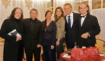Gala Party Hermitage Hotel Donovan, Linda, Dean, Alex and friends
